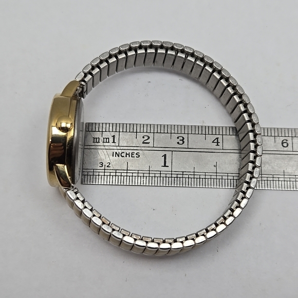 Timex Easy Reader Watch Women Two Tone Date New Battery  - Indiglo Not Working - - Picture 8 of 10